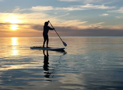 One on One Stand up Paddleboarding lesson